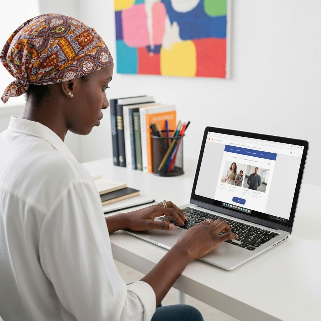 Angolano a criar a sua presença online